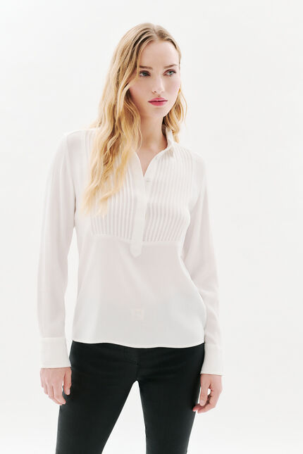 Blouse Carlota ecru femme
