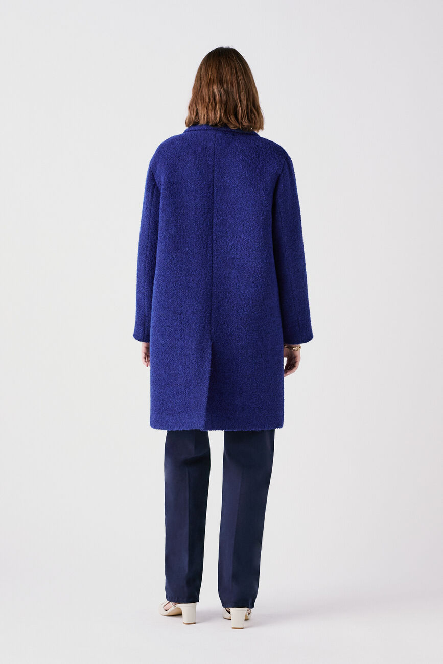 Grissini coat blue woman