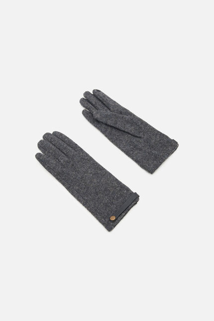 Gants rotterdam 2 gris foncé femme