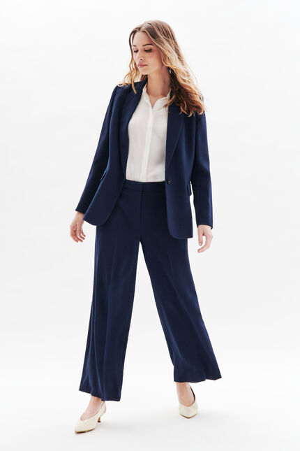 Veste Vermeille bleu marine femme