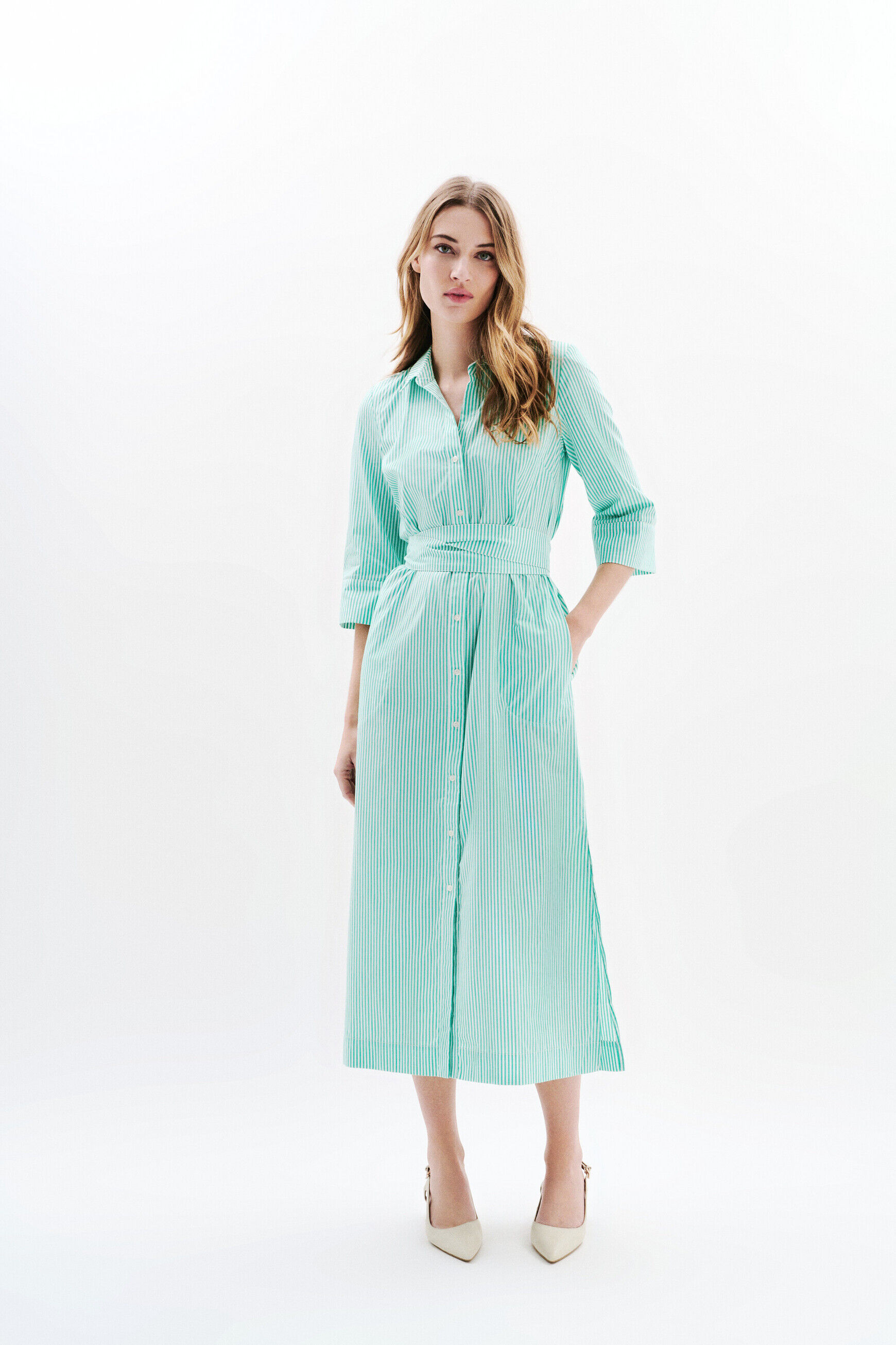 Robe Ryana3 vert menthe femme