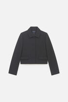 Voyelle Tweed jacket black woman