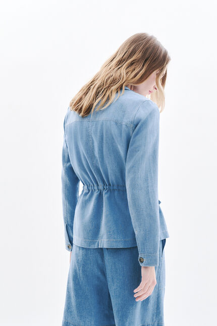 Veste Grace5 bleu ciel femme