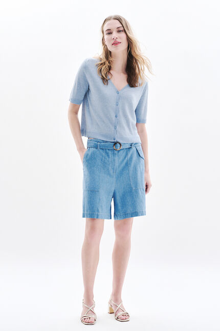 Pull Milly bleu gris femme