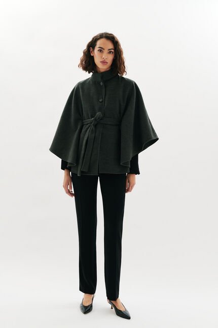 Poncho Hacaro gris femme