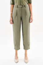 Pvicky trousers khaki green woman
