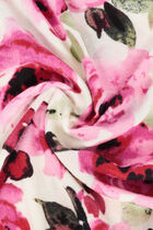 Irisia scarf burgundy woman