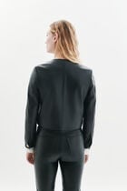 Varmy leather jacket black woman
