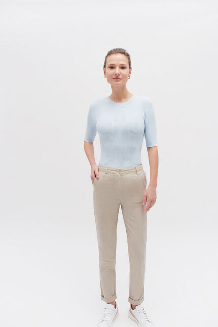 Broek Adelmo zand vrouw