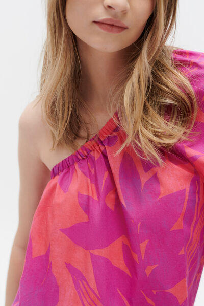 Blouse cmimi rose femme