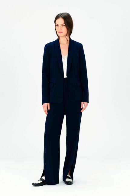 Veste vjanissa bleu marine femme
