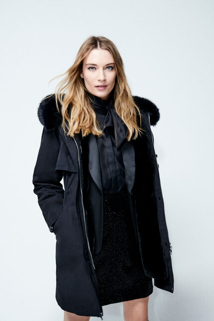 Parka gtoundra noir femme