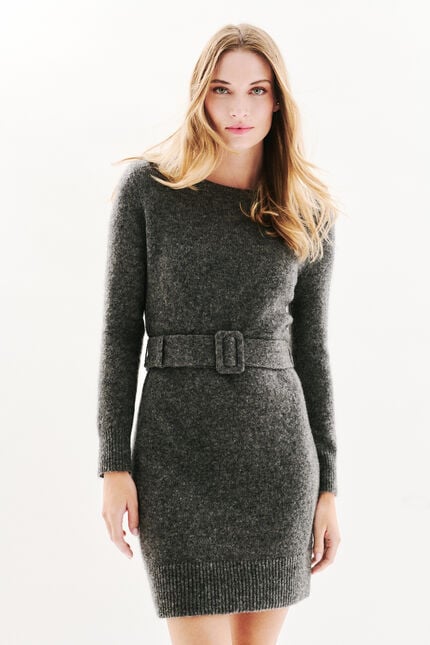 Vestido Rmila gris mujer