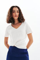 Tpepe t-shirt ecru woman