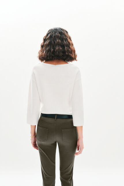 Pantalón tony verde caqui mujer