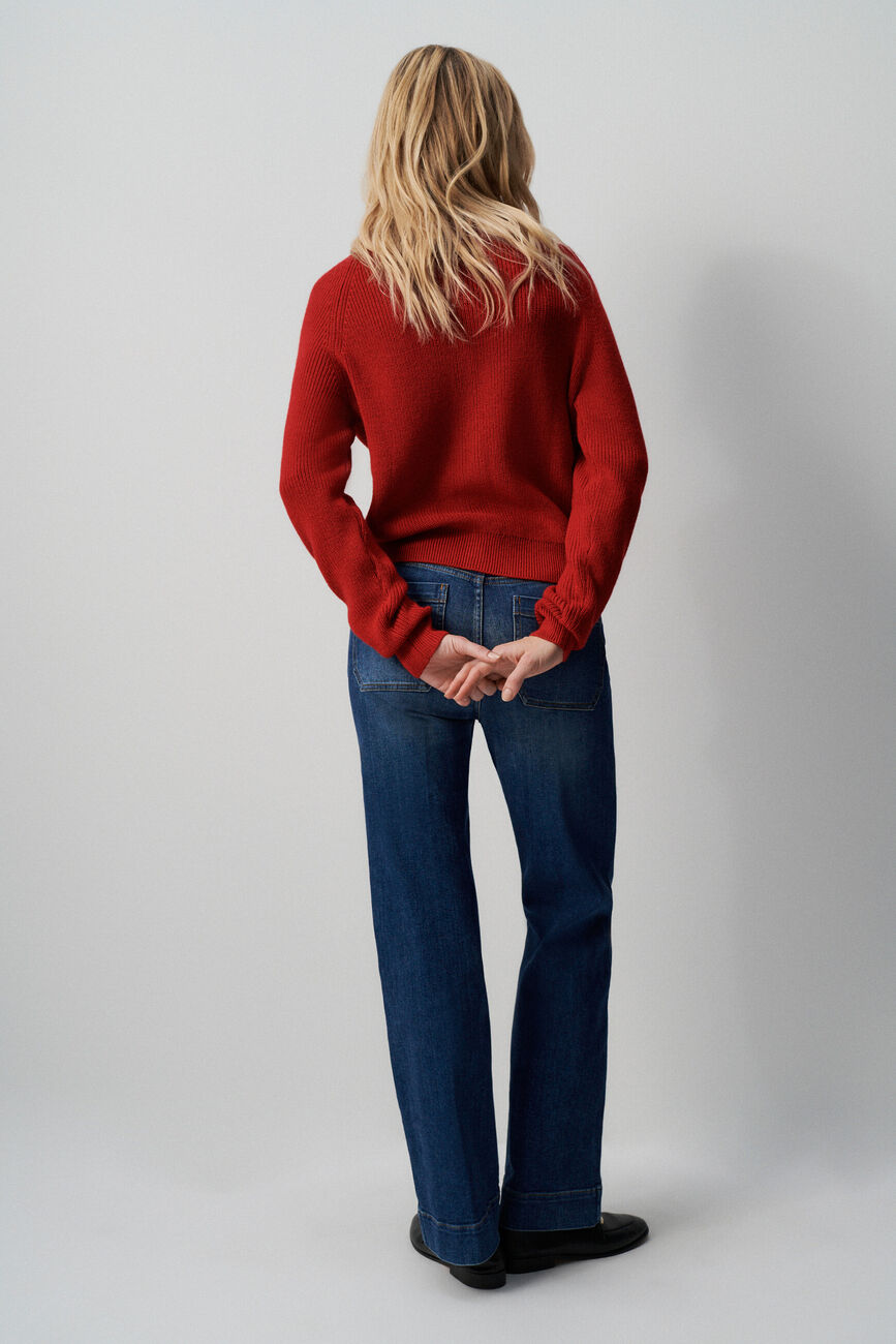 mjosephine sweater red woman