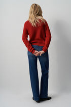 mjosephine sweater red woman