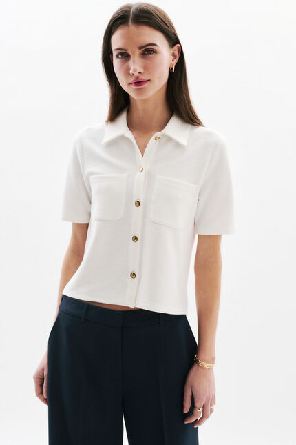 Pantalon Pandino bleu marine femme