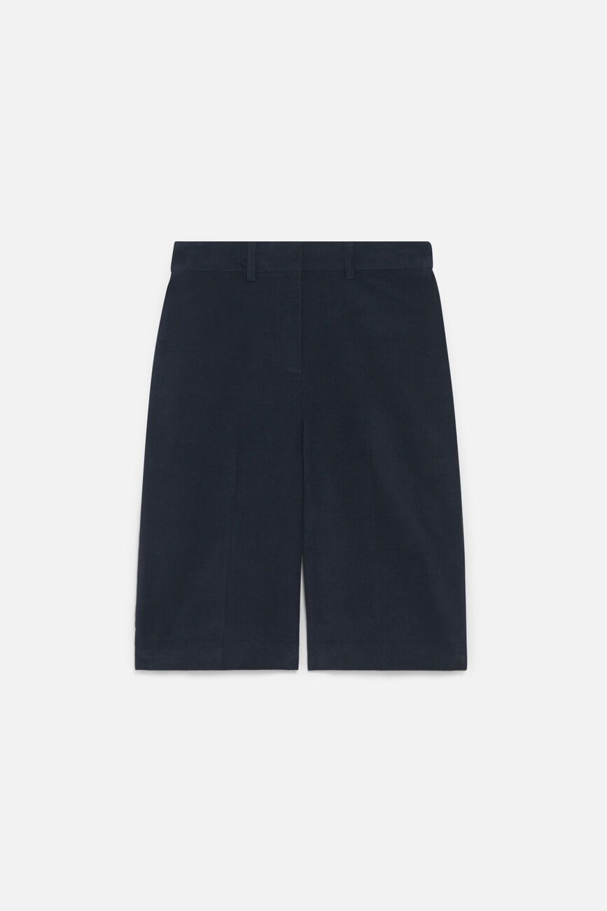 pbermu Bermuda shorts navy blue woman