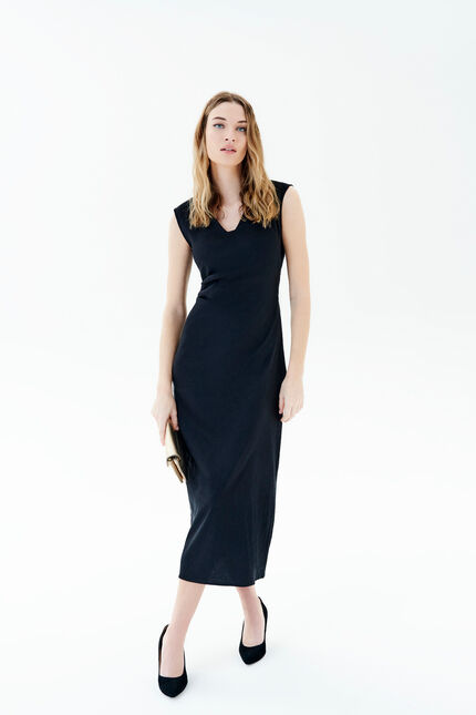 Robe rawel noir femme