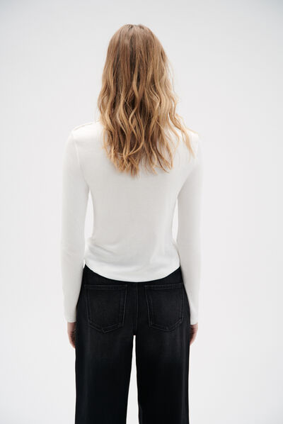 t-shirt liviana ivoire femme