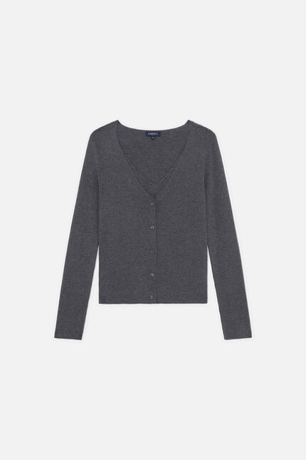 Pull Mwithney gris femme