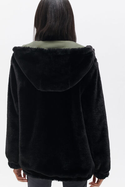 Manteau gbeluga vert clair femme
