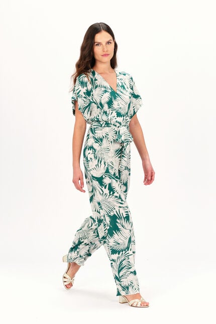 Combinaison cocotte vert emeraude femme