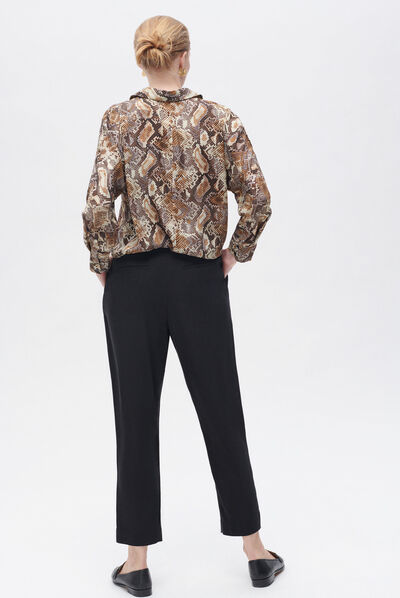 Chemise calma2 marron femme