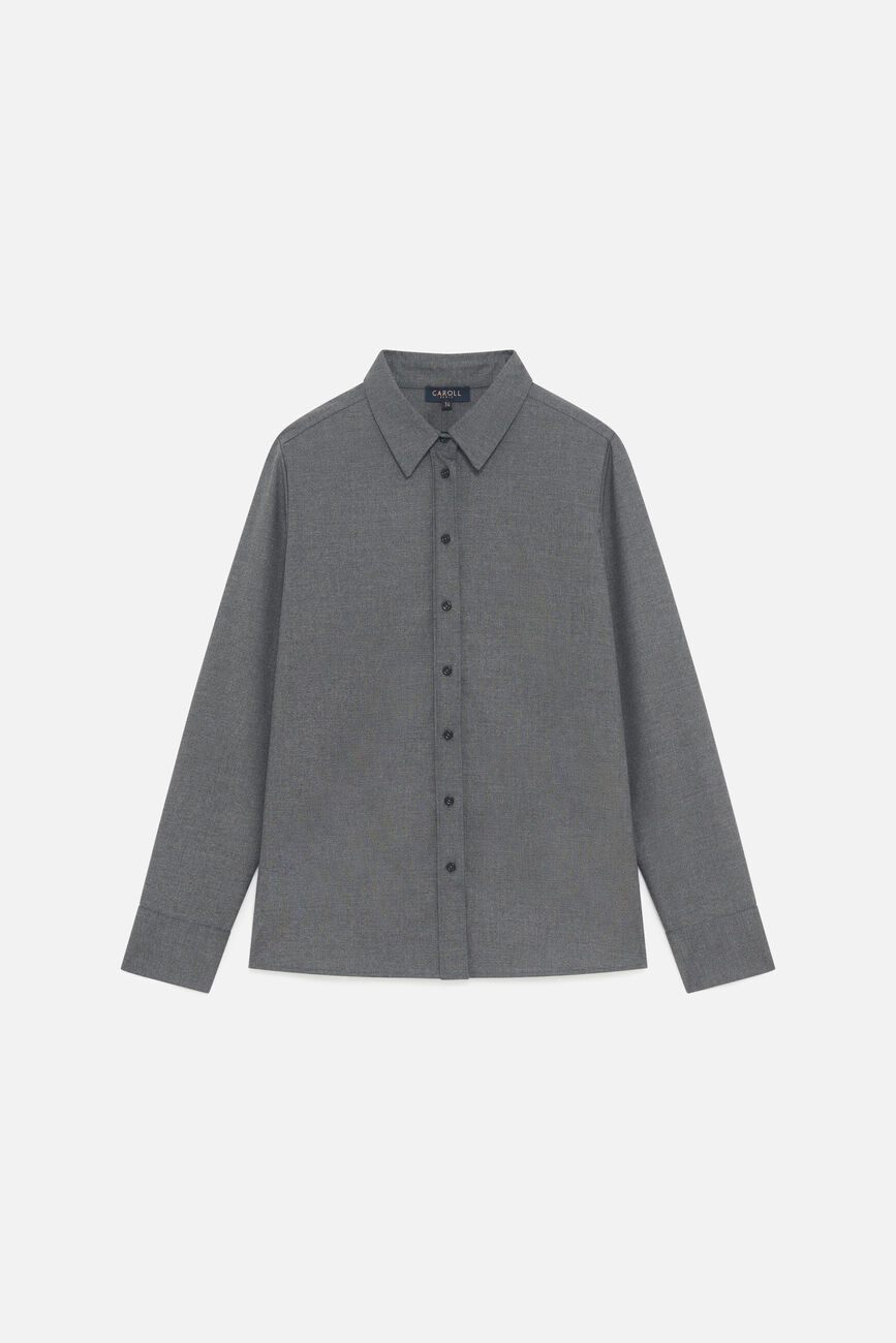 clilie shirt dark grey woman