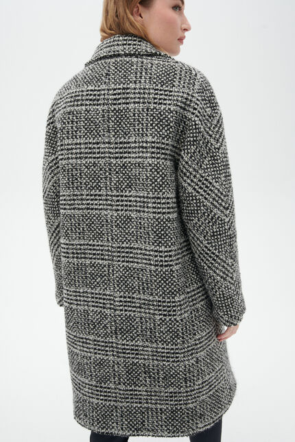 Manteau genie gris fonce femme