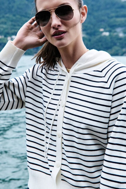 Gilet Montse bleu marine femme