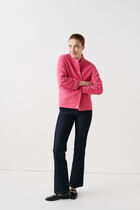 gazelle coat pink woman