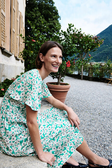 Abito Rosely1 vert canard donna