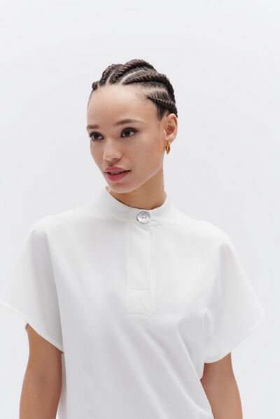 tshirt elvira ivoire femme