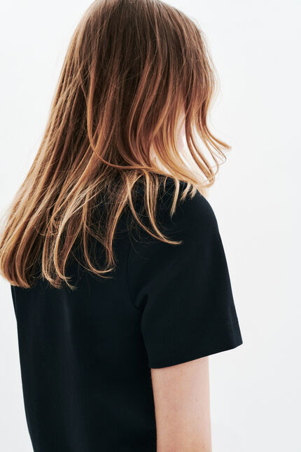 T-shirt Thuga noir femme