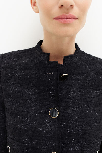 veste josephine noir femme