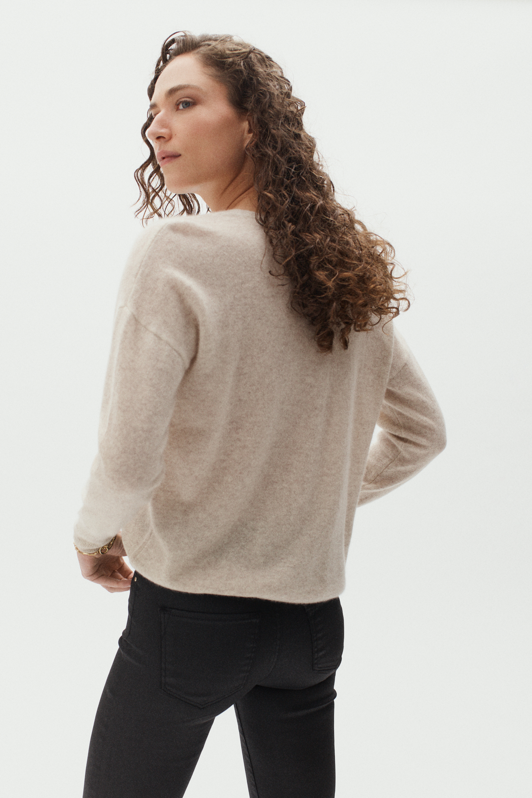 pull gregoire 100 cachemire beige femme pull gregoire 100% cachemire beige femme