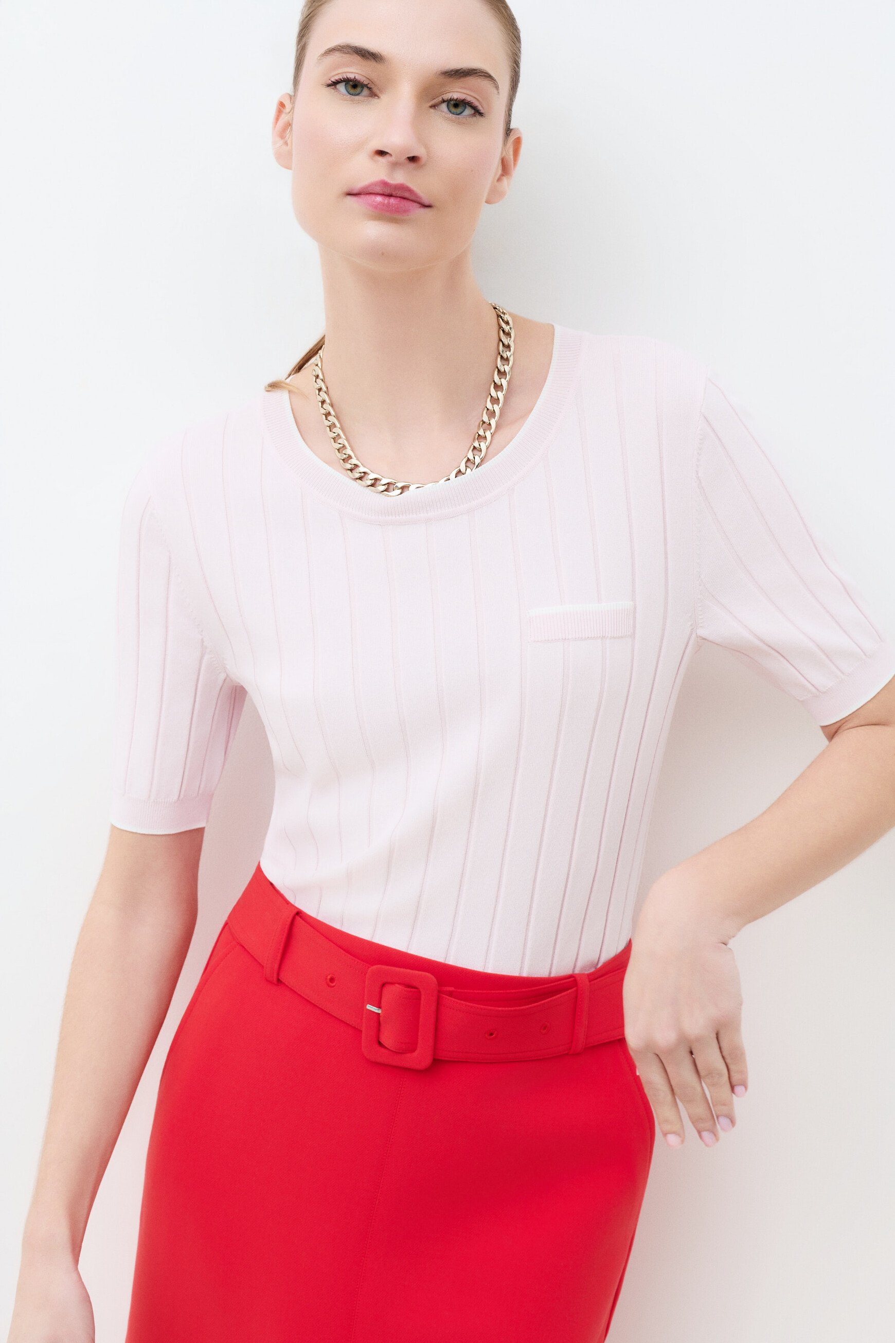 Camilla sweater light pink woman