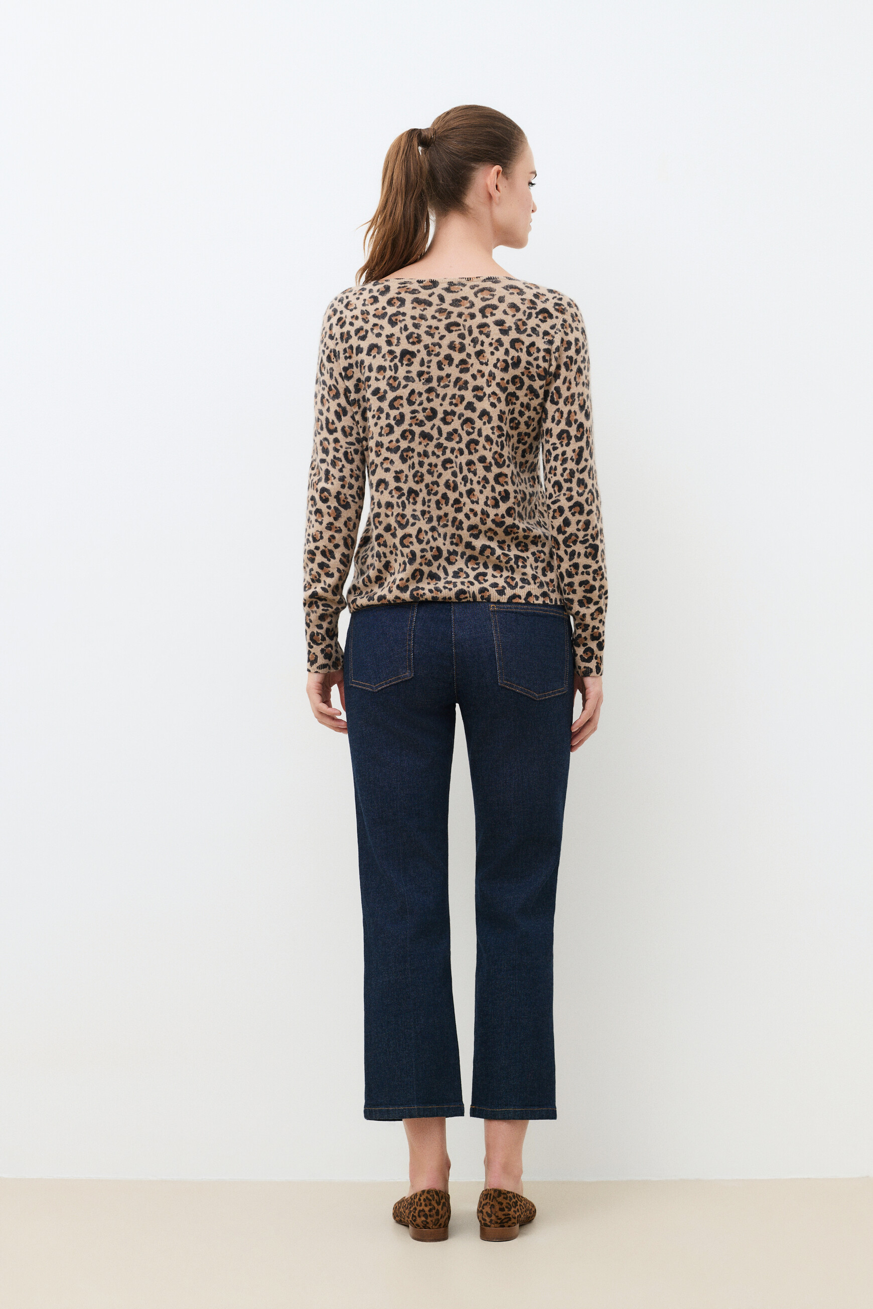 Pullover Mzoelo aus 100 % Kaschmir hellgrau damen