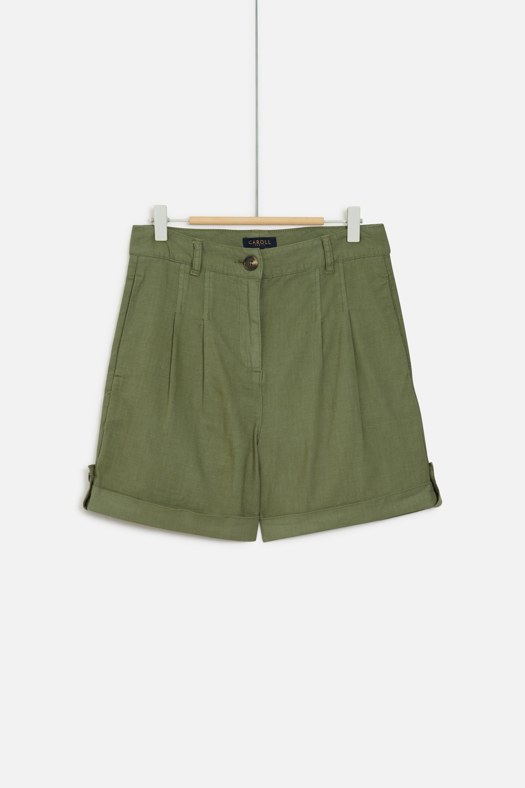 short castino casual vert kaki femme Short castino casual vert kaki femme