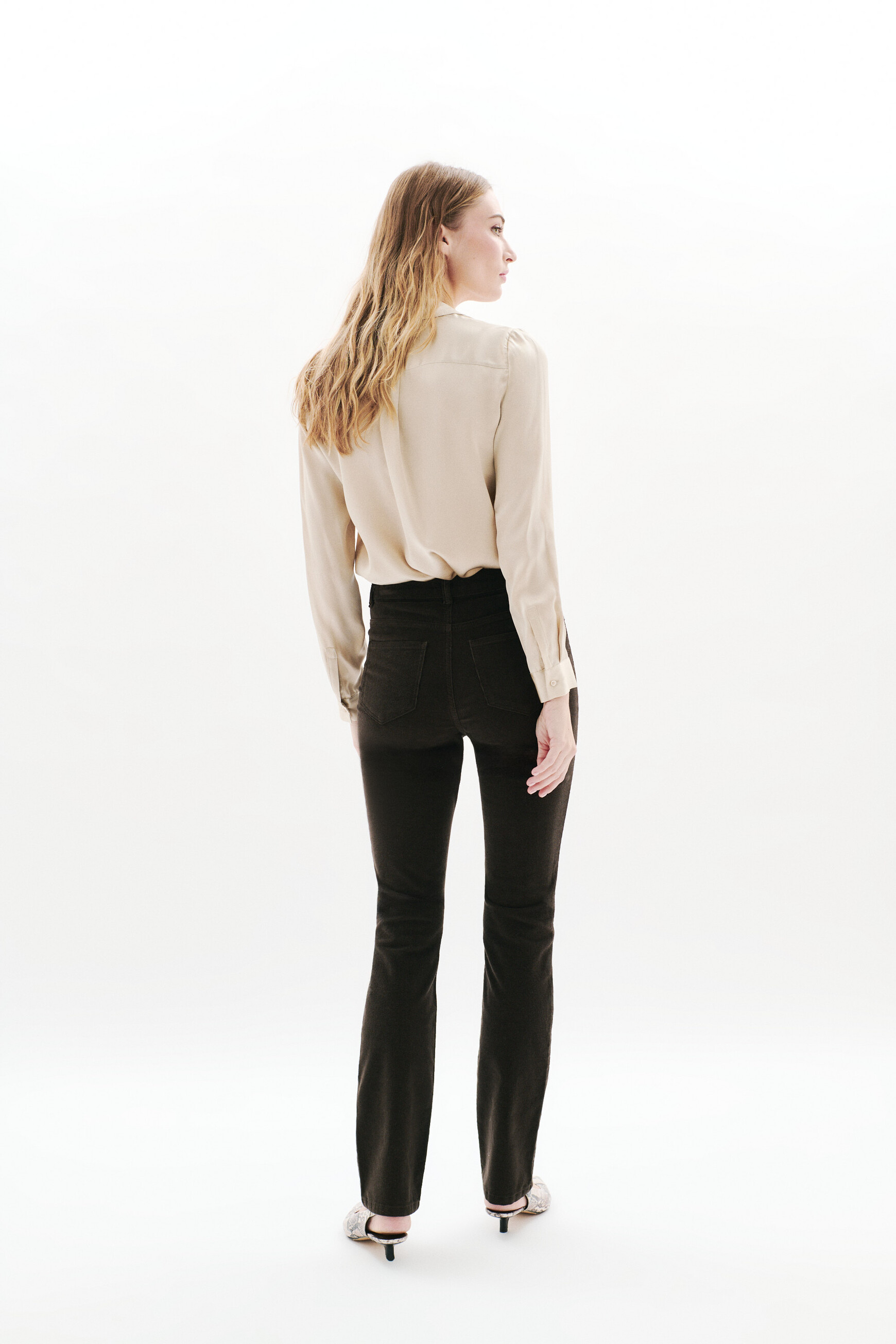 pchicagov trousers dark brown woman Pchicagov trousers dark brown woman