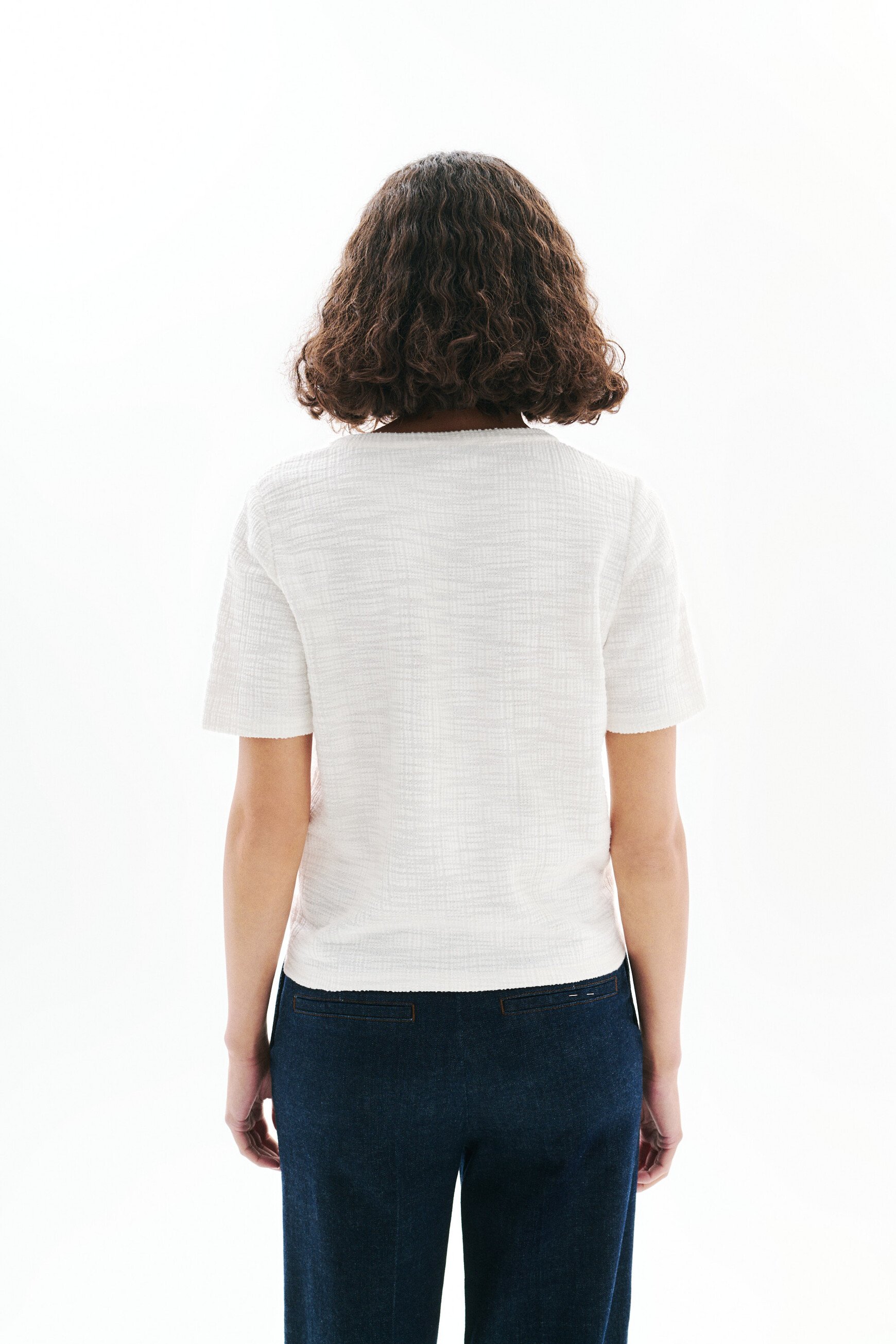 Camiseta Tdaphne crudo mujer