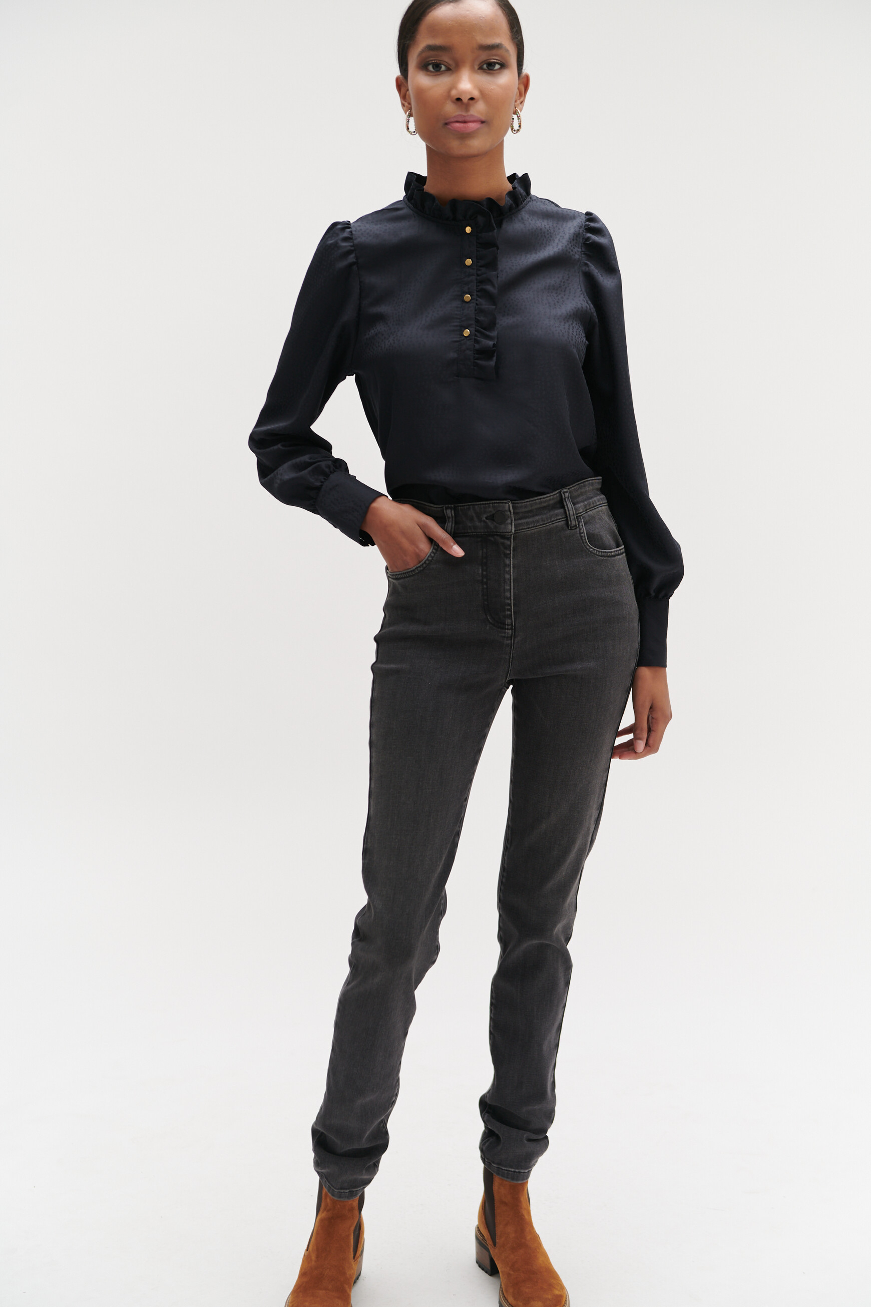 jean slim niels gris femme jean slim niels gris femme