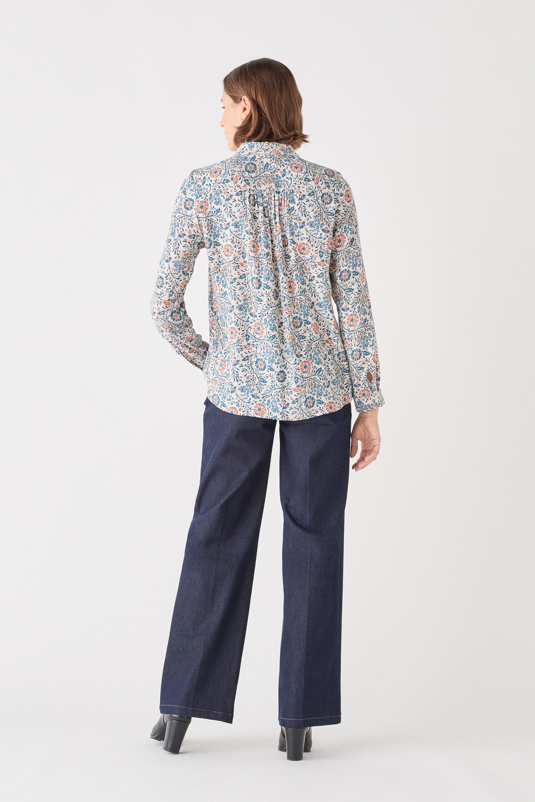 samby1 overhemd denim baby blauw vrouw Samby1 overhemd denim baby blauw vrouw