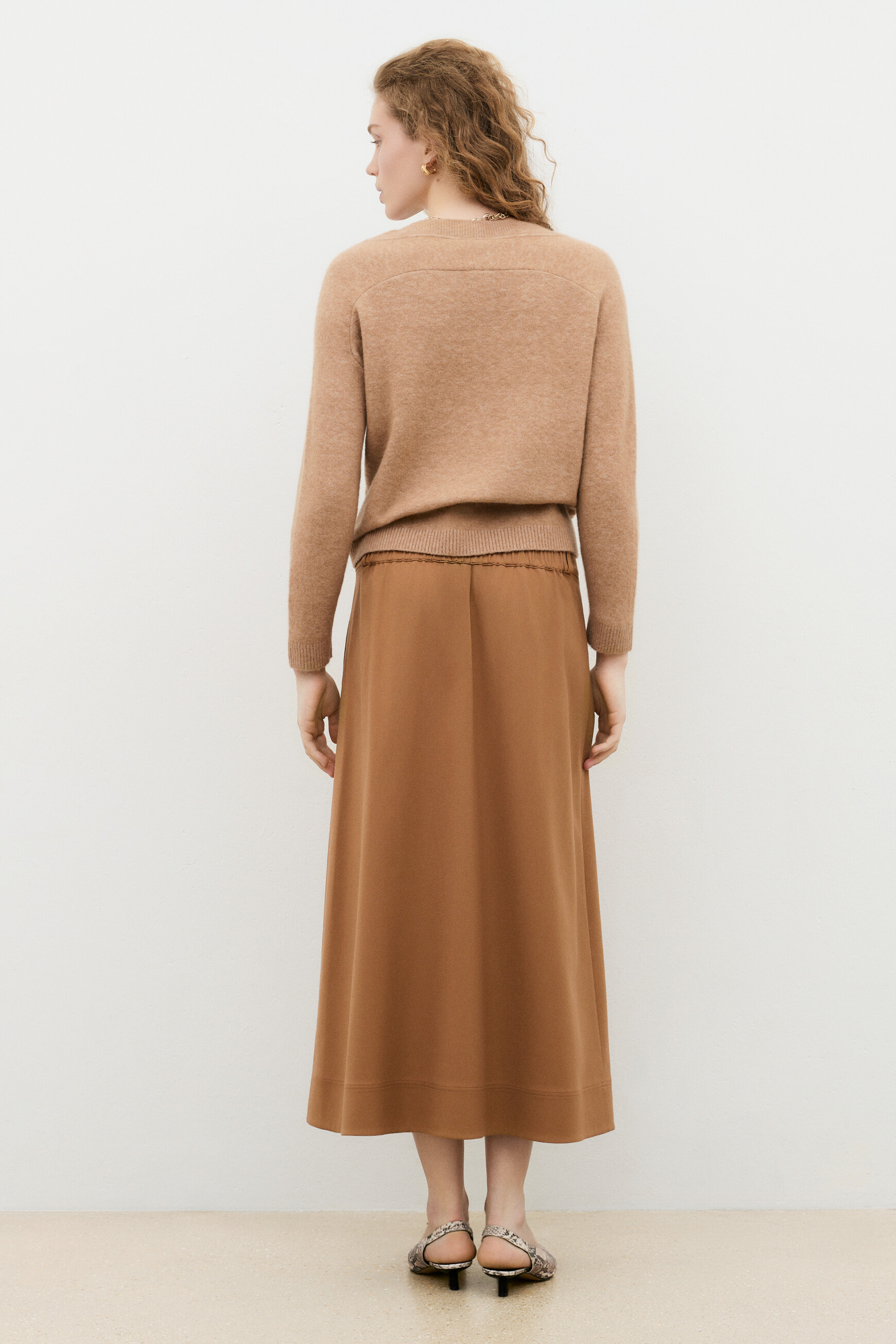Mjerry sweater camel woman