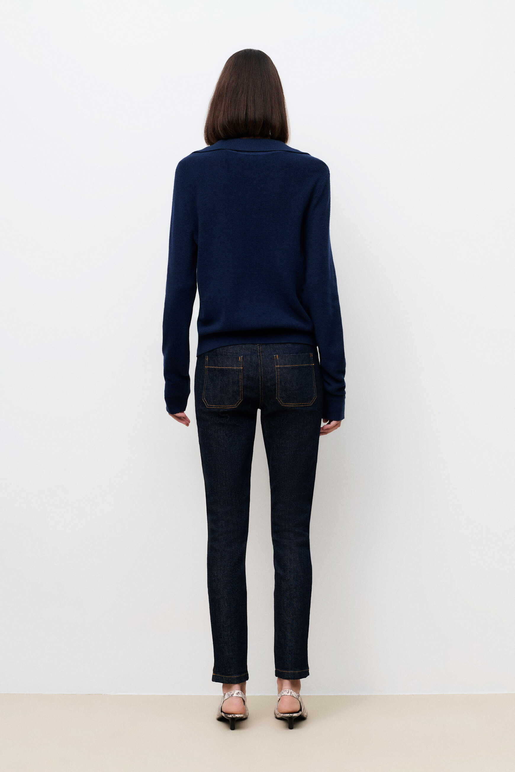 Pull Maiwen bleu marine femme