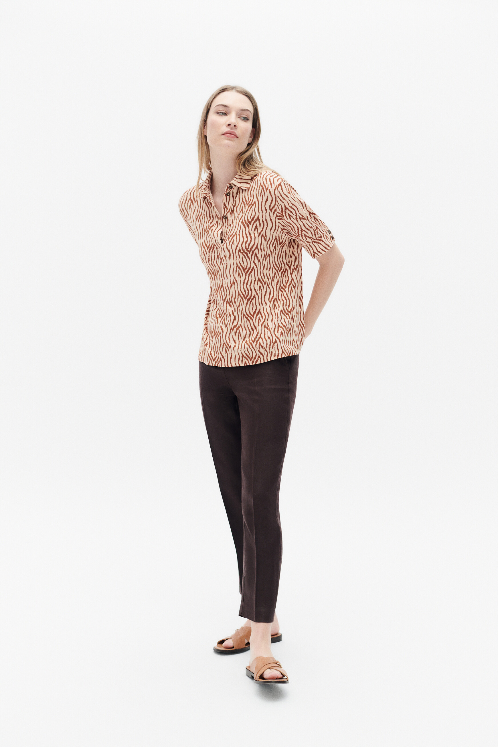 tshirt matilde marron fonce femme Tshirt matilde marron fonce femme