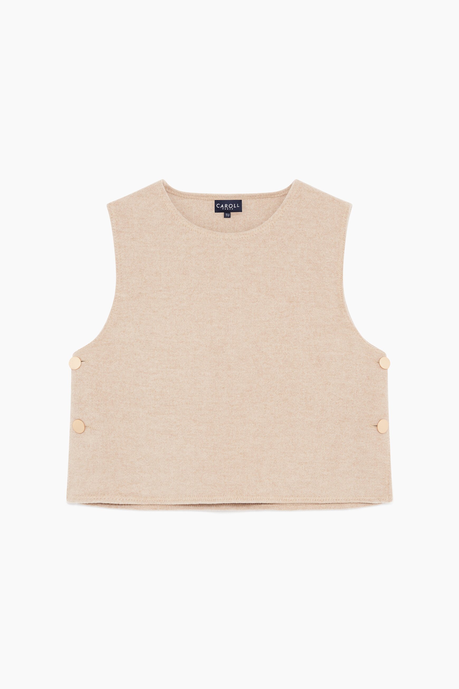 poncho heline creme femme creme vrouw