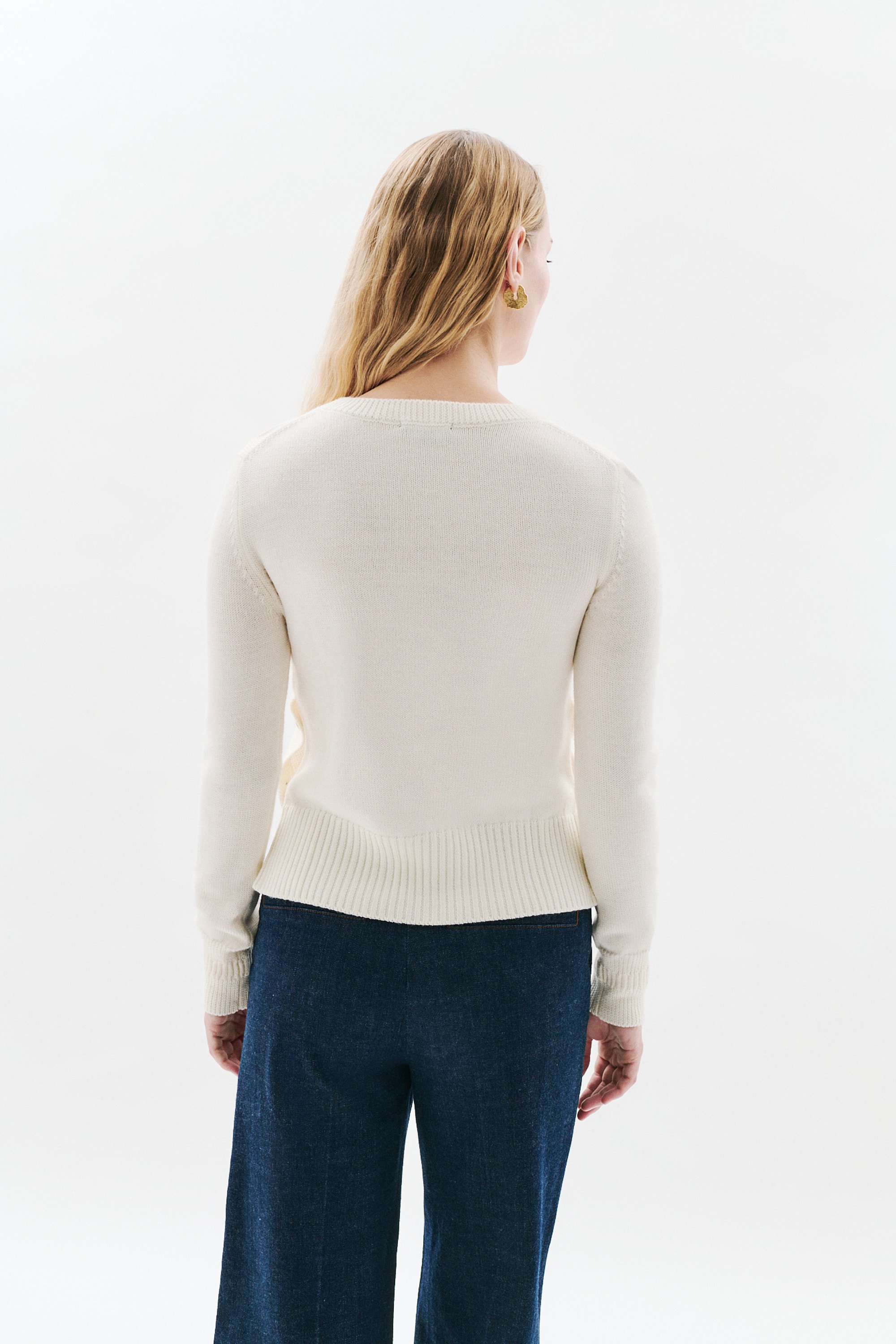 maden sweater ecru woman Maden sweater ecru woman